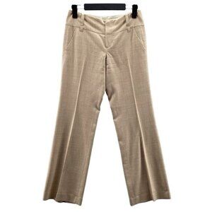 Banana Republic Straight Leg Pants in Light Beige